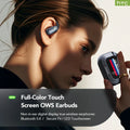 NE25 AI Translator Earbuds with Touchscreen Case