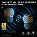 Clip-On IPX5 Bluetooth Speaker
