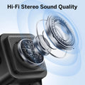 NEW 5 In 1 Auto-induction Wireless Induction Speaker 8 Mode RGB Light Phone Stand Surround Sound Portable Bluetooth Phone Holder