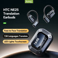 NE25 AI Translator Earbuds with Touchscreen Case