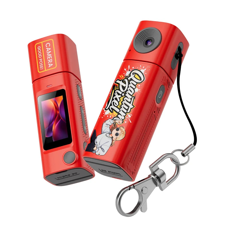 G10 Thumb Mini Camera Lipstick Series 2K HD Portable Sports Camcorder for Students Outdoor Photography Video Long Battery 2026